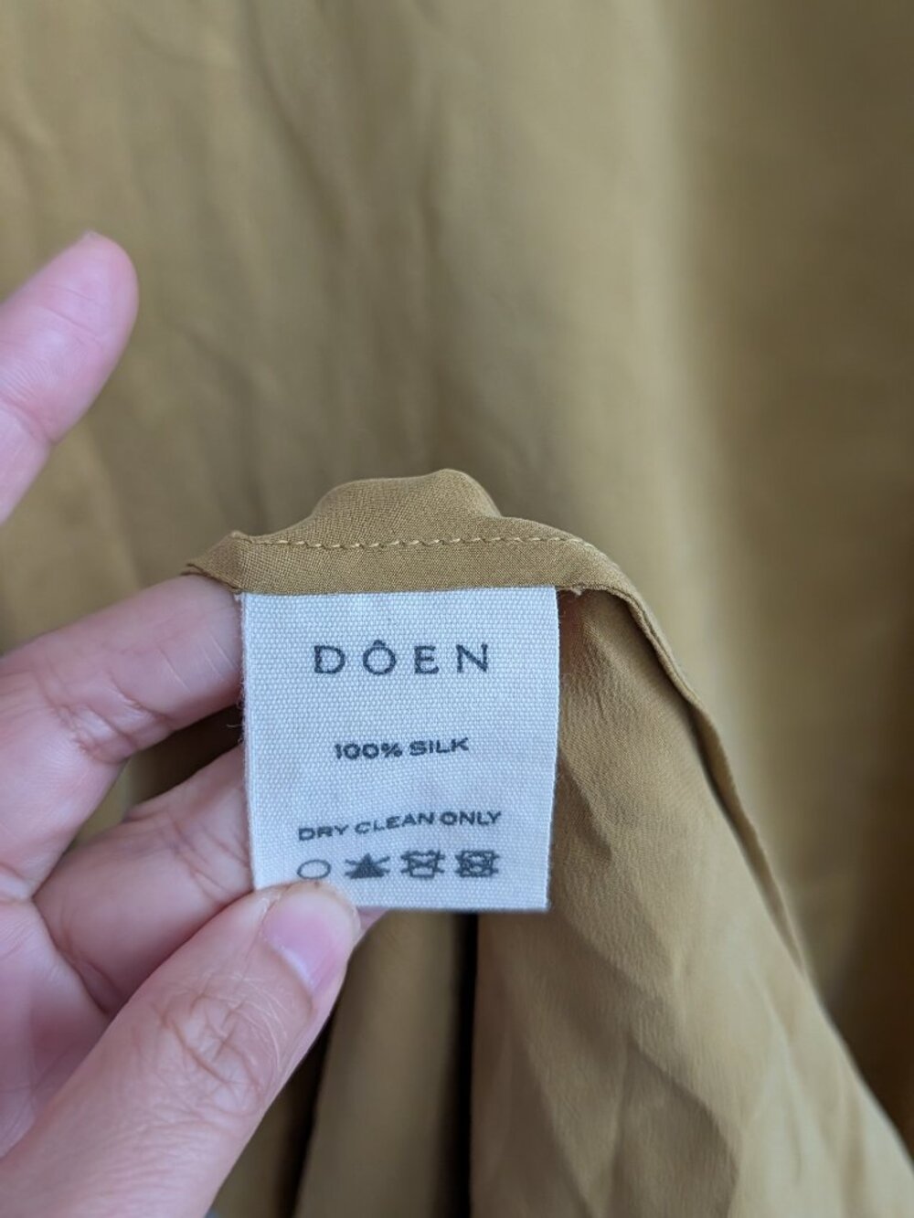 Doen Sicilia Dress in Wheat, NWT, Size M - Picture 11 of 16